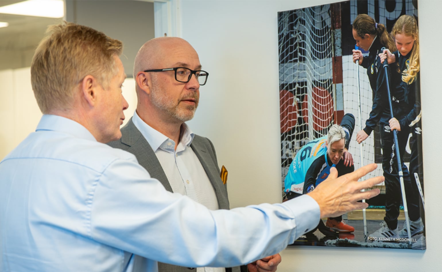 &Oslash;ystein Dalen og Hein Barthold