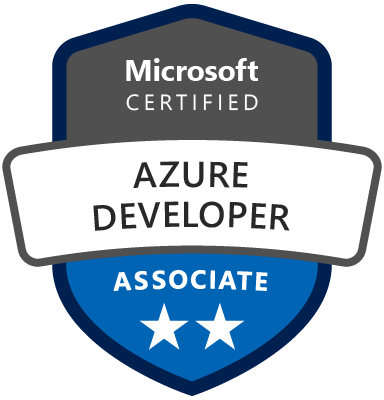 Picture of the Azure Developer Associate logo